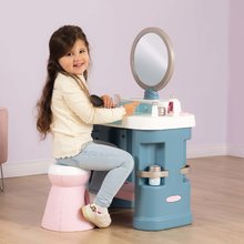 Kozmetična mizica za otroke - Kozmetična mizica s stolčkom My Beauty Dressing Table Smoby z ogledalom in 15 lepotilnimi dodatki_3