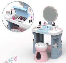 Kozmetický stolík pre deti - Kozmetický stolík so stoličkou My Beauty Dressing Table Smoby so zrkadlom a 15 skrášľovacích doplnkov_1