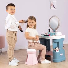 Kozmetický stolík pre deti - Kozmetický stolík so stoličkou My Beauty Dressing Table Smoby so zrkadlom a 15 skrášľovacích doplnkov_4