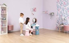 Pipereasztalok gyerekeknek - Pipere asztal kisszékkel My Beauty Dressing Table Smoby tükörrel és 15 kiegészítővel szépítkezéshez_9