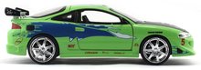 Játékautók és járművek - Kisautó Mitsubishi Eclipse 1995 Fast & Furious Jada fém nyitható részekkel hossza 20 cm 1:24_0