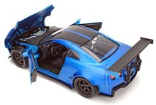 Modele machete - Mașina Nissan Ben Sopra Fast & Furious Jada din metal cu părți care se pot deschide 22 cm lungime 1:24_1