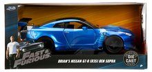 Modely - Autko Nissan Ben Sopra Fast & Furious Jada metalowe z otwieranymi drzwiami o długości 22 cm 1:24_2