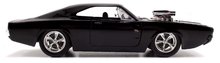 RC modely - Autíčko na diaľkové ovládanie RC Dodge Charger 1970 Fast & Furious Jada čierne dĺžka 18 cm 1:24 od 6 rokov_0