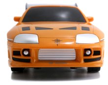 Vozila na daljinsko upravljanje - Avtomobilček na daljinsko upravljanje RC Brian's Toyota Supra Fast & Furious Jada oranžen dolžina 18,5 cm 1:24_0
