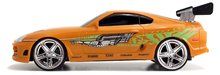 Mașini cu telecomandă - Mașină de jucărie cu telecomandă RC Brian's Toyota Fast & Furious Jada portocalie 18,5 cm lungime 1:24_1