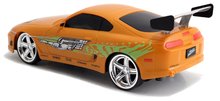 Távirányítós járművek - Kisautó távirányítós RC Brian's Toyota Fast & Furious Jada narancs hossza 18,5 cm 1:24_2