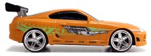 RC modely - Autíčko na diaľkové ovládanie RC Brian's Toyota Supra Fast & Furious Jada oranžové dĺžka 18,5 cm 1:24 od 6 rokov_1