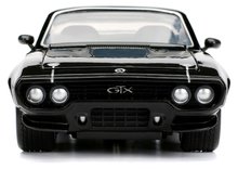Modely - Autíčko FF8 1972 Plymouth GTX Fast & Furious Jada kovové s otevíratelnými částmi délka 22 cm 1:24_1