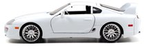Modely - Autko Toyota Supra Fast & Furious Jada metalowe z otwieranymi częściami długość 21 cm 1:24_0