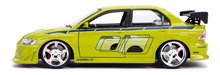 Modeli avtomobilov - Avtomobilček Mitsubishi Lancer EVO VII 2002 Fast & Furious Jada kovinski z odpirajočimi elementi dolžina 20 cm 1:24_0