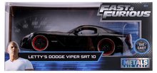 Modele machete - Mașinuța Dodge Viper SRT-10 Fast & Furious Jada din metal cu părți care se pot deschide 1:24_3