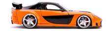 Modely - Autíčko Mazda RX-7 Fast & Furious Jada kovové s otvárateľnými časťami dĺžka 21 cm 1:24_2