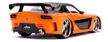 Modely - Autko Mazda RX-7 Fast & Furious Jada metalowe z otwieranymi częściami, długość 21 cm 1:24_3