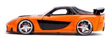 Modely - Autko Mazda RX-7 Fast & Furious Jada metalowe z otwieranymi częściami, długość 21 cm 1:24_2