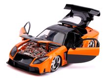 Modelle - Spielzeugauto Mazda RX-7 Fast & Furious Jada Metall mit zu öffnenden Teilen Länge 21 cm 1:24_3