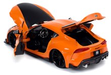Játékautók és járművek - Kisautó Toyota Supra Fast & Furious Jada fém nyitható részekkel hossza 21 cm 1:24_5