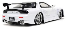 Modely - Autíčko Mazda RX-7 Fast & Furious Jada kovové s otvárateľnými časťami dĺžka 20 cm 1:24_3
