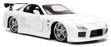 Modeli avtomobilov - Avtomobilček Mazda RX-7 Fast & Furious Jada kovinski z odpirajočimi elementi dolžina 20 cm 1:24_1