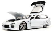 Modely - Autíčko Mazda RX-7 Fast & Furious Jada kovové s otvárateľnými časťami dĺžka 20 cm 1:24_4