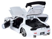 Modely - Autko Mazda RX-7 Fast & Furious Jada metalowe z otwieranymi częściami długość 20 cm 1:24_5
