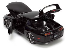 Játékautók és járművek - Kisautó Toyota Supra 1995 Fast & Furious Jada fém gumikerekekkel és nyitható részekkel hossza 19 cm 1:24_1