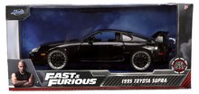 Játékautók és járművek - Kisautó Toyota Supra 1995 Fast & Furious Jada fém gumikerekekkel és nyitható részekkel hossza 19 cm 1:24_3