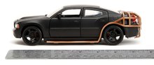 Modele machete - Mașina hoților Dodge Charger Fast & Furious Jada din metal cu roți de cauciuc și piese care se deschid 19 cm lungime 1:24_7