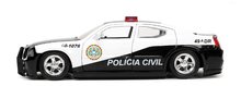 Játékautók és járművek - Kisautó rendőrautó Dodge Charger Fast & Furious Jada fém nyitható részekkel hossza 19 cm 1:24_0