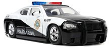 Modely - Autíčko policajné Dodge Charger 2006 Fast & Furious Jada kovové s otvárateľnými časťami dĺžka 19 cm 1:24_1