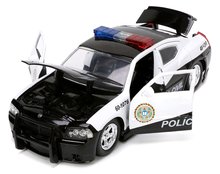 Modely - Autíčko policajné Dodge Charger 2006 Fast & Furious Jada kovové s otvárateľnými časťami dĺžka 19 cm 1:24_5