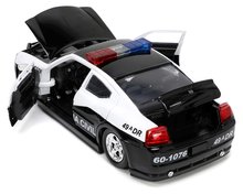 Játékautók és járművek - Kisautó rendőrautó Dodge Charger Fast & Furious Jada fém nyitható részekkel hossza 19 cm 1:24_6