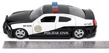 Modely - Autíčko policajné Dodge Charger 2006 Fast & Furious Jada kovové s otvárateľnými časťami dĺžka 19 cm 1:24_7