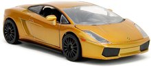 Játékautók és járművek - Kisautó Lamborghini Gallardo Fast&Furious Jada fém nyitható részekkel hossza 19 cm 1:24_0