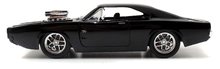 Modely - Autko Dodge Charger 1970 Fast & Furious Jada metalowe z otwieranymi częściami i figurką Dominica Torreto o długości 21 cm, w skali 1:24_2