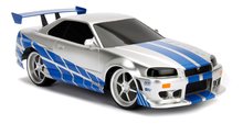 Autos mit Fernsteuerung - Ferngesteuertes Spielzeugauto RC Nissan Skyline GTR Fast & Furious Jada Länge 29 cm 1:16_3