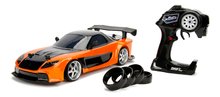RC modely - Autíčko na diaľkové ovládanie RC Drift Mazda RX-7 Fast & Furious Jada s náhradnými pneumatikami dĺžka 41 cm 1:10 od 8 rokov_4