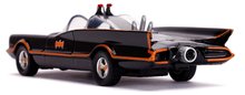 Modellini auto - Modellino Batman Classic Batmobil 1966 Jada in metallo con figurina Batman 1:32_3