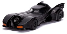 Modele machete - Mașinuța Batman Batmobile 1989 Jada din metal cu figurina lui Batman 13,6 cm lungime 1:32_1