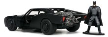 Modele machete - Mașinuța Batman Batmobile 2022 Jada din metal cu uși care se deschid și figurina lui Batman 13,5 cm lungime 1:32_3