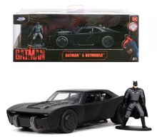 Modely - Autíčko Batman Batmobile 2022 Jada kovové s otvárateľnými dverami a figúrkou Batmana dĺžka 13,5 cm 1:32_8
