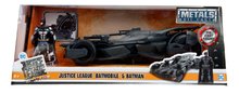Játékautók és járművek - Kisautó Batmobil Justice League Jada fém nyitható pilótafülkével és Batman figurával hossza 22,5 cm 1:24_6