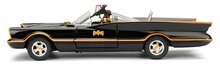 Játékautók és járművek - Kisautó Batman 1966 Classic Batmobile Jada fém nnyitható ajtókkal és Batmana figurával hossza 22 cm 1:24_4