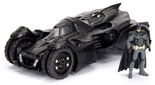 Modellini auto - Modellino auto Batman Arkham Knight Batmobile Jada in metallo con abitacolo apribile e figurina Batman lunghezza 22 cm 1:24_0