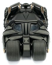Modele machete - Mașinuța Batman The Dark Knight Batmobile Jada din metal cu uși care se deschid și figurina lui Batman 20,5 cm lungime 1:24_13