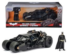 Modely - Autko Batman The Dark Knight Batmobile Jada metalowy z otwieranym kokpitem i figurką Batmana o długości 20,5 cm, 1:24_14