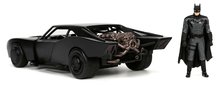 Modeli automobila - Autíčko Batman Batmobile Jada kovové s otvárateľnými dverami a figúrkou Batmana dĺžka 19 cm 1:24 J3215010_3