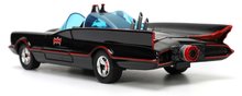 Modeli avtomobilov - Avtomobilček Batman Classic Batmobile 1966 Deluxe Jada kovinski z odpirajočimi vrati in 4 figuricami dolžina 19 cm 1:24_3