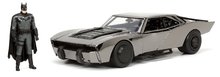Modeli avtomobilov - Avtomobilček Batman Batmobile 2022 Comic Con Jada kovinski z odpirajočimi vrati in figurica Batman dolžina 19 cm 1:24_1