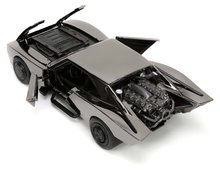 Modely - Autíčko Batman Batmobile 2022 Comic Con Jada kovové s otvárateľnými dverami a figúrkou Batmana dĺžka 19 cm 1:24_11